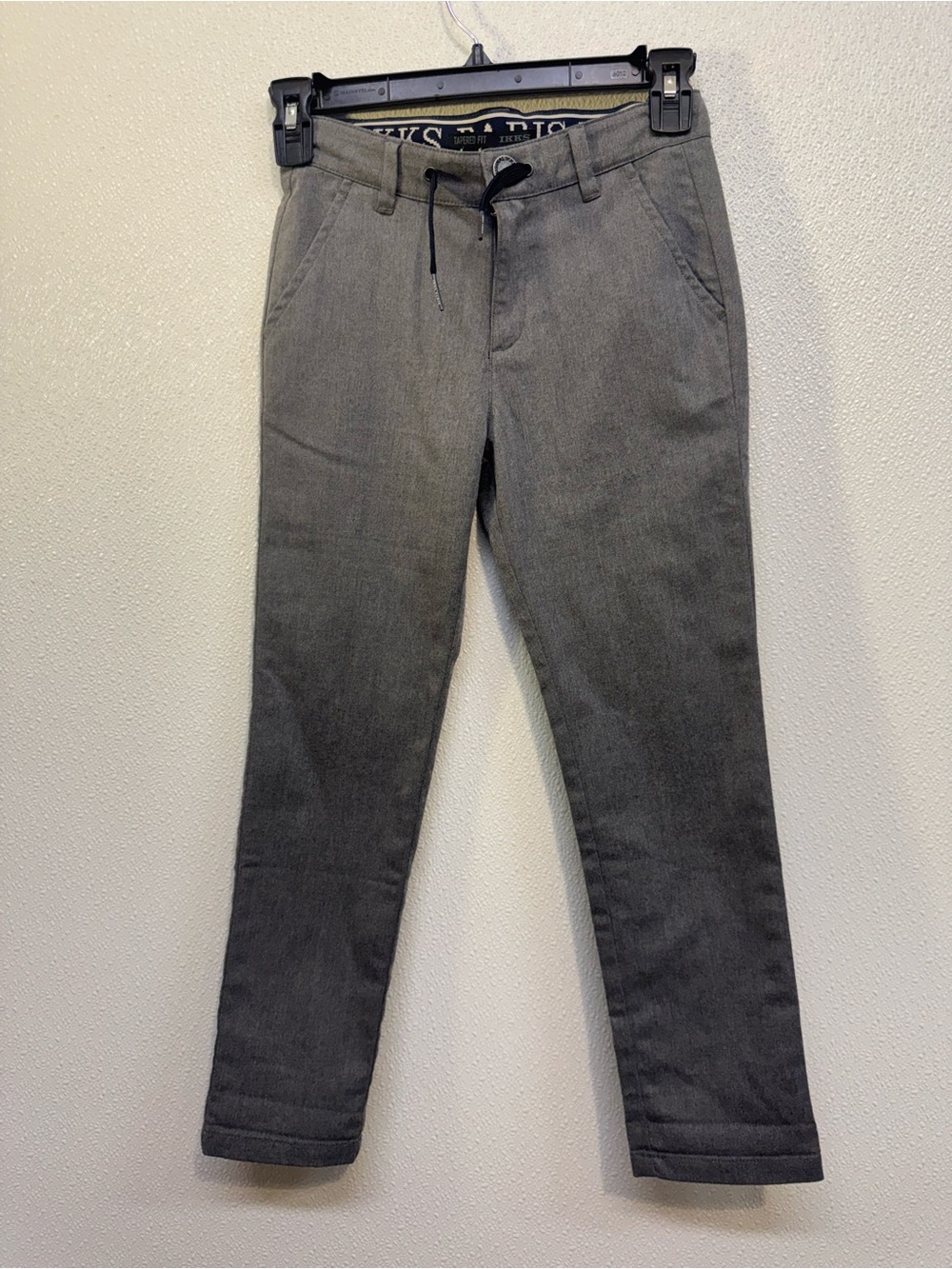 Ikks Gray Chino Casual Kids Pants Sz 7